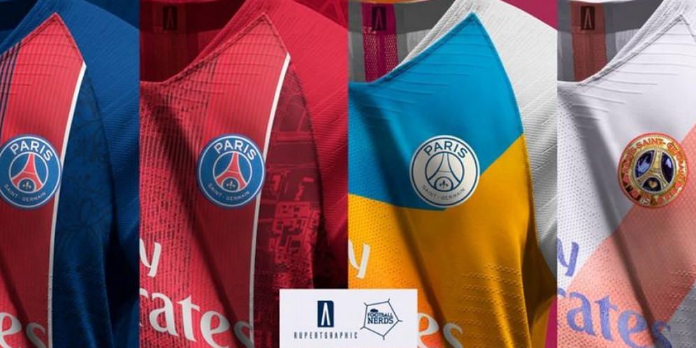 4 Konsep Desain Jersey Keren PSG